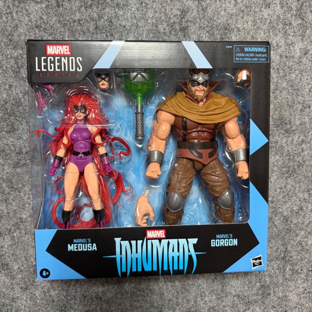 Marvel Legends Inhumans Medusa and Gorgon 2-Pack Action Figure Set G1870 New